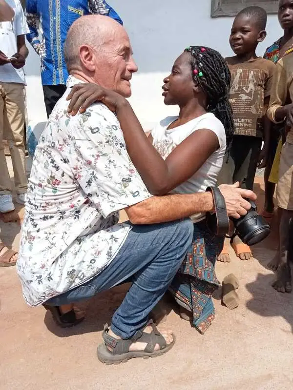 Photo illustrant le projet Handicap soutenu par l'association SOLASO77 à Bongboka-Monéné en république démocratique du Congo RDC