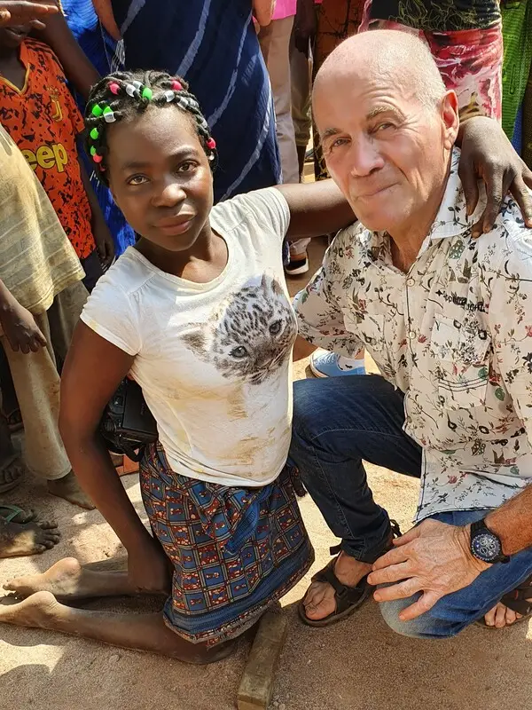 Photo illustrant le projet Handicap soutenu par l'association SOLASO77 à Bongboka-Monéné en république démocratique du Congo RDC